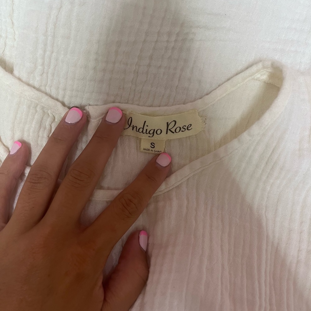 INDIGO ROSE, Size small, Off white. - Picture 3 of 4